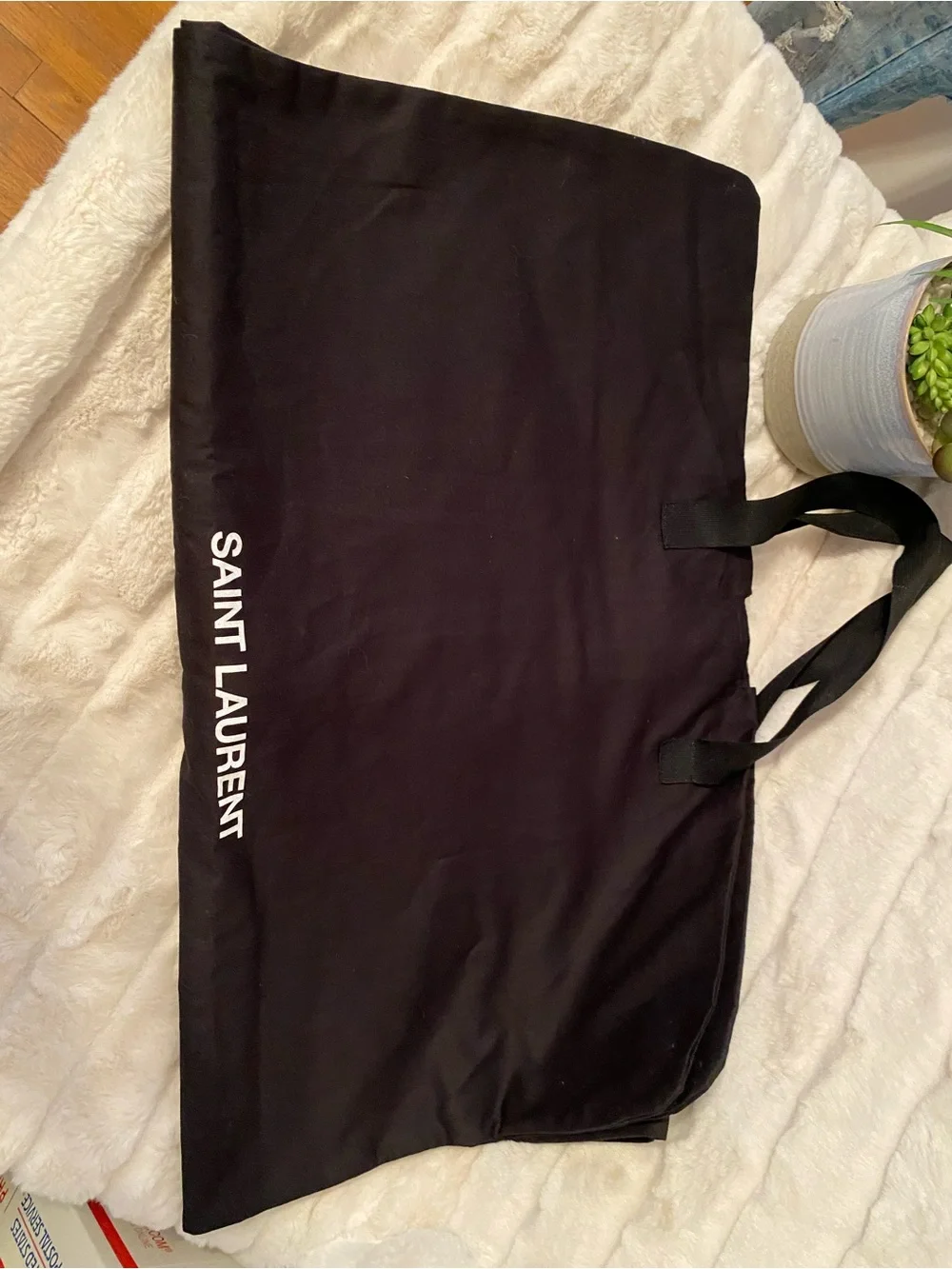 Like New Saint Laurent Garment Bag